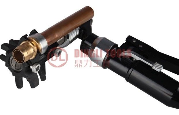DL-1232-3-F 에어 컨디셔너 관을 위한 유압 구리 관 압박 이음쇠 공구 3.3kg